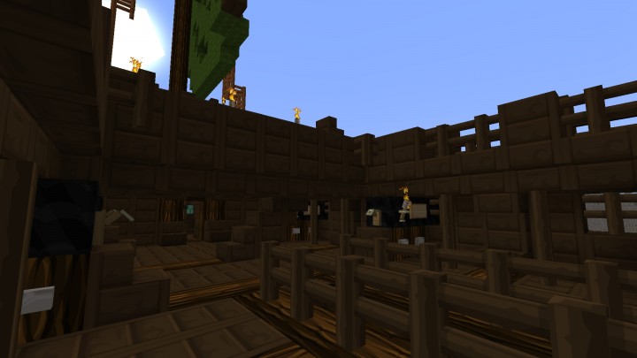 Корабль Летучий Голландец Майнкрафт